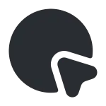 Mouse Circle SVG Icon